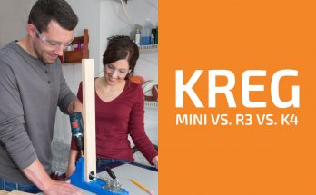 Kreg Jig Mini vs. R3 vs. K4:哪一個是最好的?(評論&比較)