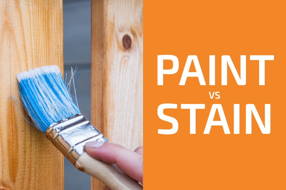 油漆和汙漬:哪一種用於甲板、櫥櫃、家具等?