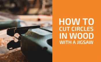 如何用拚圖切割木材中的圓圈