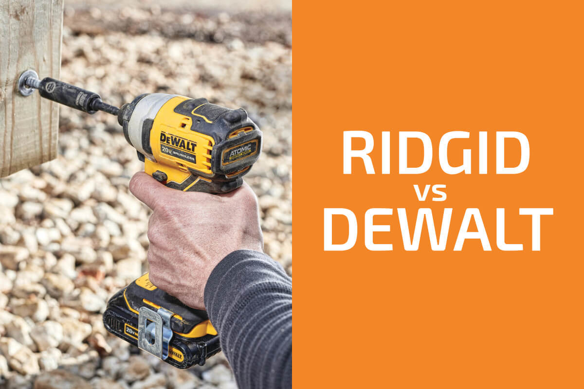 Ridgid vs. DeWalt:兩個品牌哪個更好?