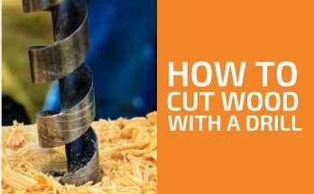如何用鑽頭切木