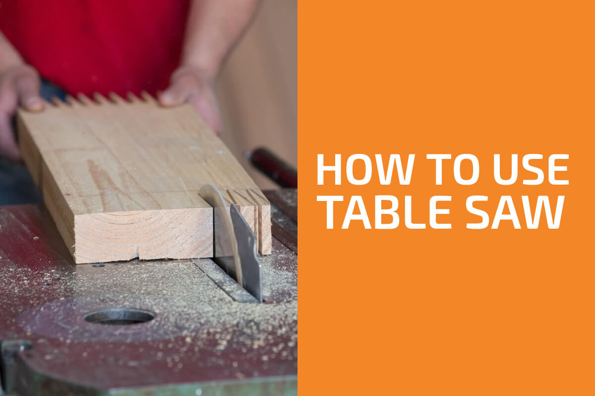 如何使用桌子鋸