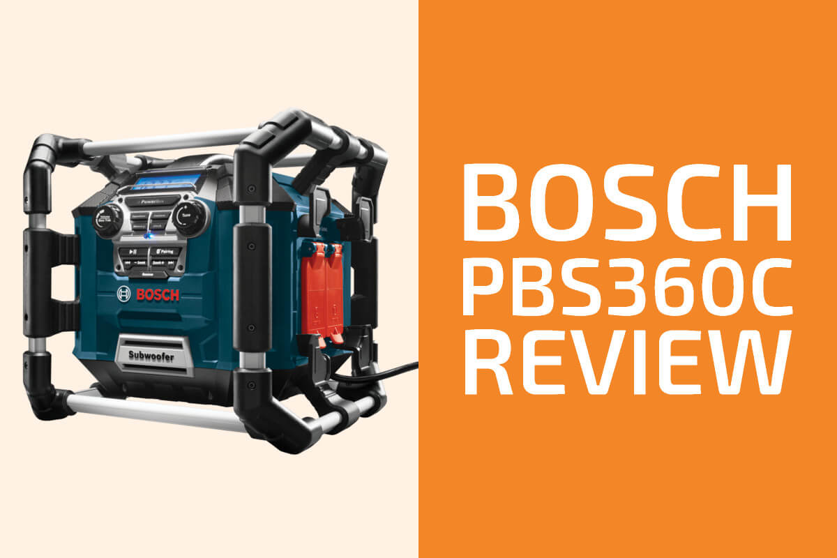 Bosch PBS360C Review: A Good Jobsite Radio?