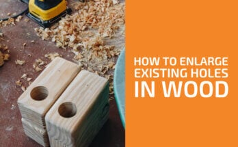 How to Enlarge an Existing Hole in Wood