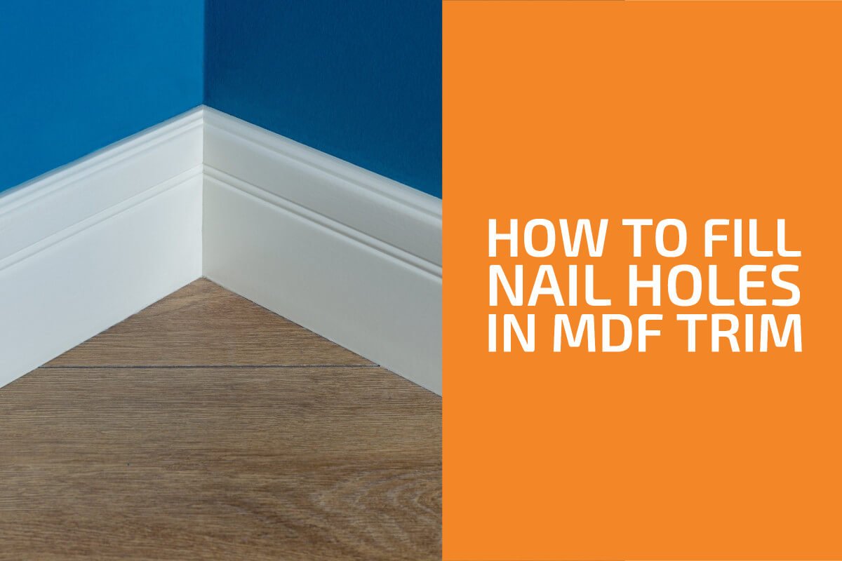 如何在MDF裝飾中填充指甲孔