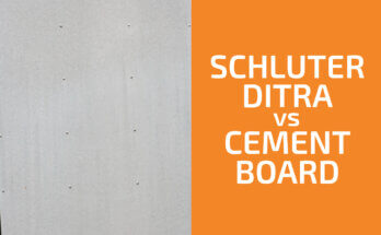 Schluter-Ditra vs.水泥委員會：使用哪個？